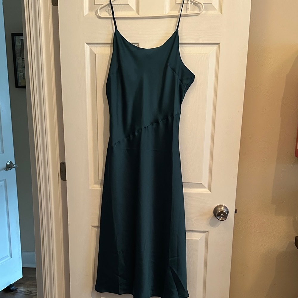 Express Teal Midi Dress